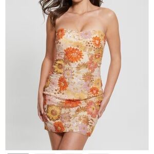 Fia Floral Sequin Dress